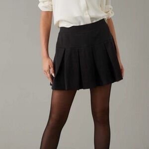 American Eagle Black Skater Skirt NWT